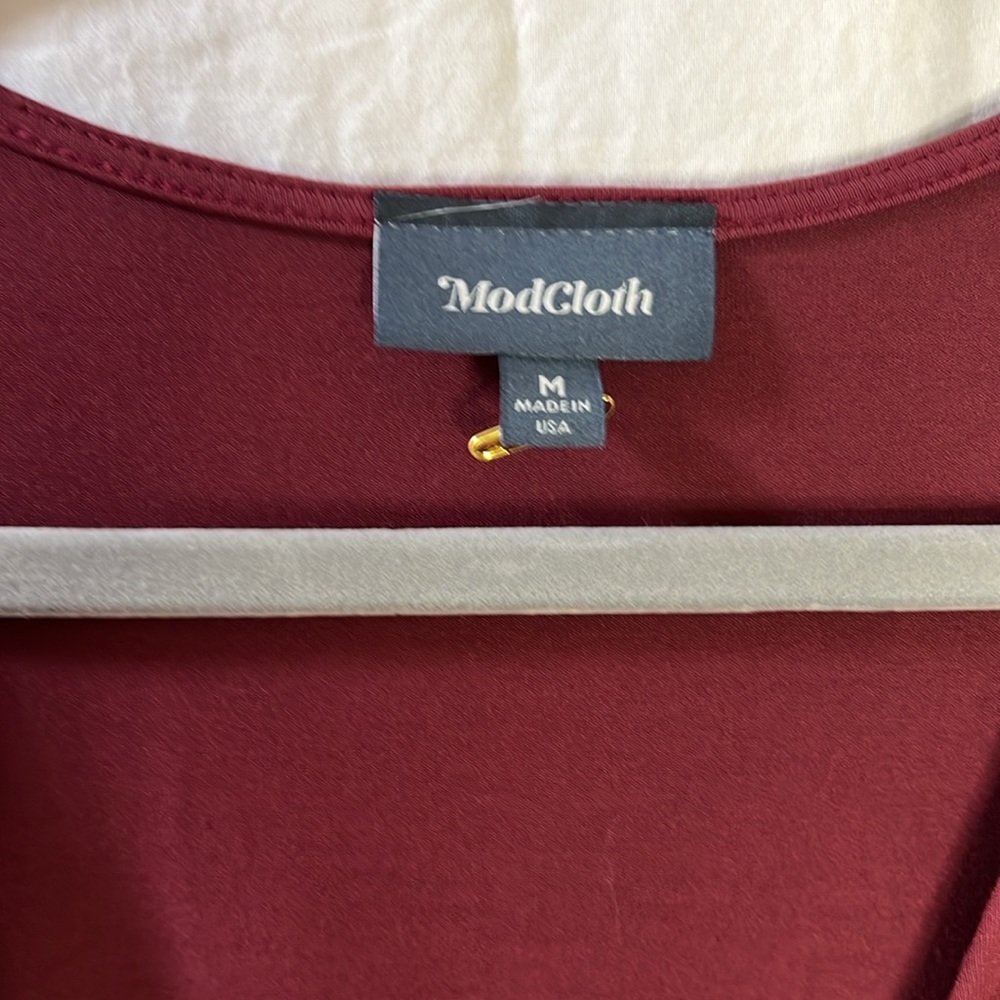 Modcloth Knit on the Town Faux-Wrap Dress - Picture 7 of 10